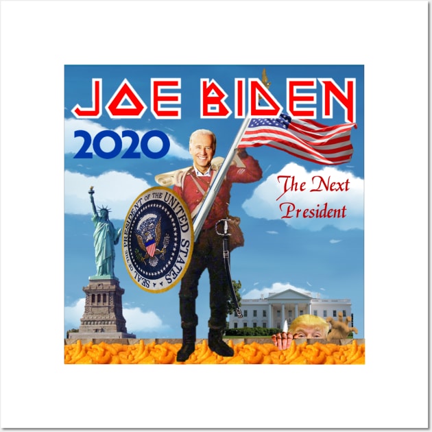 The Next President 2020 Joe Biden Wall Art by Witty2020